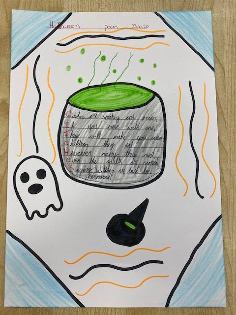 Halloween Shape Poems